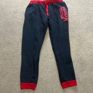 Stranger things sweat pants